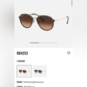 Rayban Tortoise Avaiators [Style RB4253]